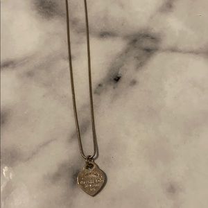 Tiffany and Co Heart Necklace